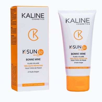 KALINE ECRAN SOLAIRE BONNE MINE 50 ML SPF50 TOUS TYPES DE PEAUX Parapharmacie prix Maroc