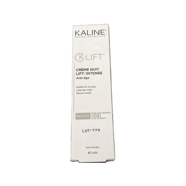 KALINE K-LIFT CREME DE NUIT LIFT INTENSE 40ML prix Maroc