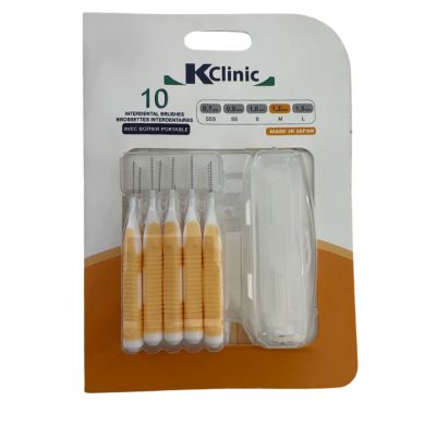 KIN KCLINIC BROSSETTES INTERDENTAIRES ORANGE 1.2 MM 10 UNITES prix Maroc