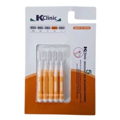 KIN KCLINIC BROSSETTES INTERDENTAIRES ORANGE 1.2 MM 5 UNITES prix Maroc