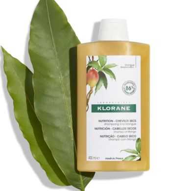 KLORANE BEURRE DE MANGUE SHAMPOOING TRAITANT NUTRITIF 400 ML prix Maroc