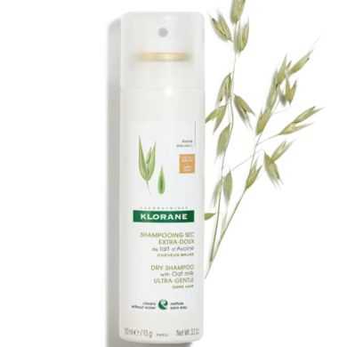 KLORANE LAIT D'AVOINE SHAMPOOING SEC EXTRA-DOUX SPRAY CHEVEUX BRUNS 150 ML prix Maroc