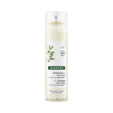 KLORANE LAIT D'AVOINE SHAMPOOING SEC EXTRA DOUX SPRAY TOUS TYPES DE CHEVEUX 150 ML prix Maroc