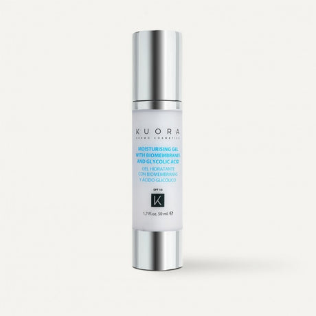 KUORA GEL HYDRATANT AVEC BIOMEMBRANES ET GLYCOLIQUE ACIDE SPF10 50ML prix Maroc
