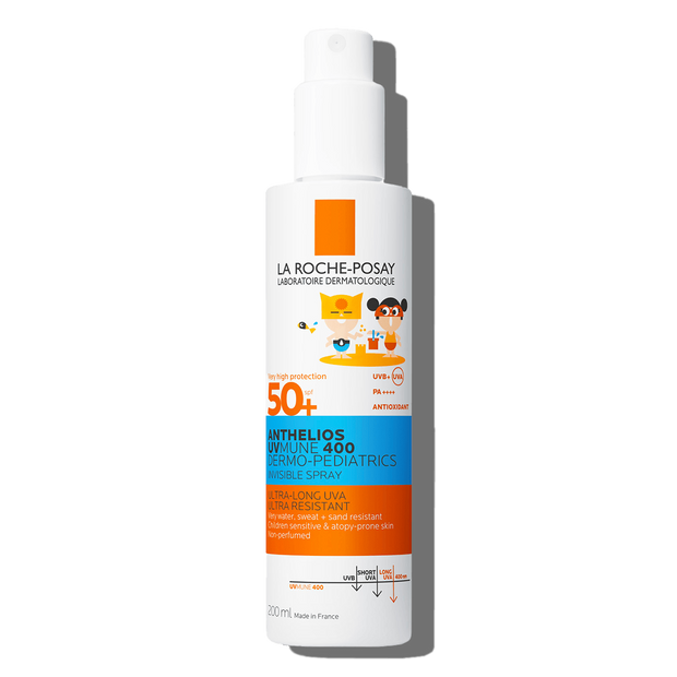 La Roche-Posay Anthelios UVMUNE 400 Dermo-Pédiatrics Spray Invisible SPF50+ 200ml Maroc