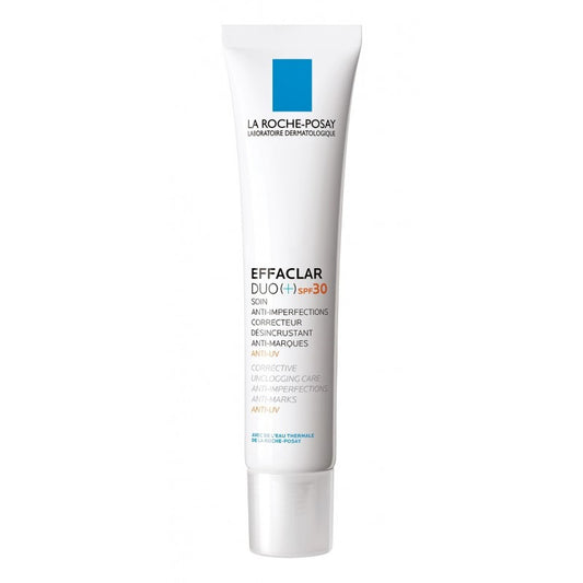 La Roche-Posay Effaclar Duo+ Soin Anti-Imperfections SPF30 Peau Grasse Acnéique | 40ml - prix Maroc