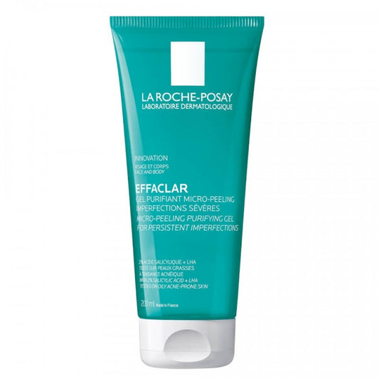 La Roche-Posay Effaclar gel purifiant micro-peeling | 200 ml - prix Maroc