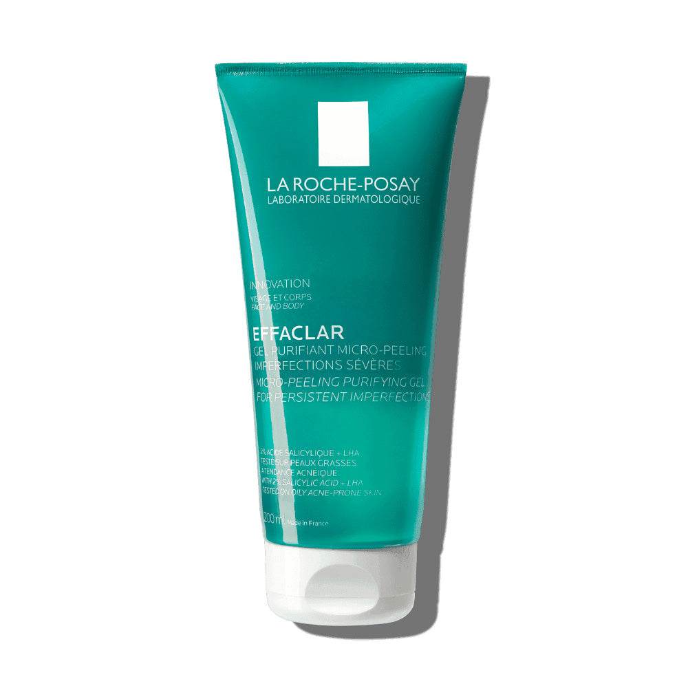 La Roche-Posay Effaclar Gel Purifiant Micro-Peeling 200ml Maroc