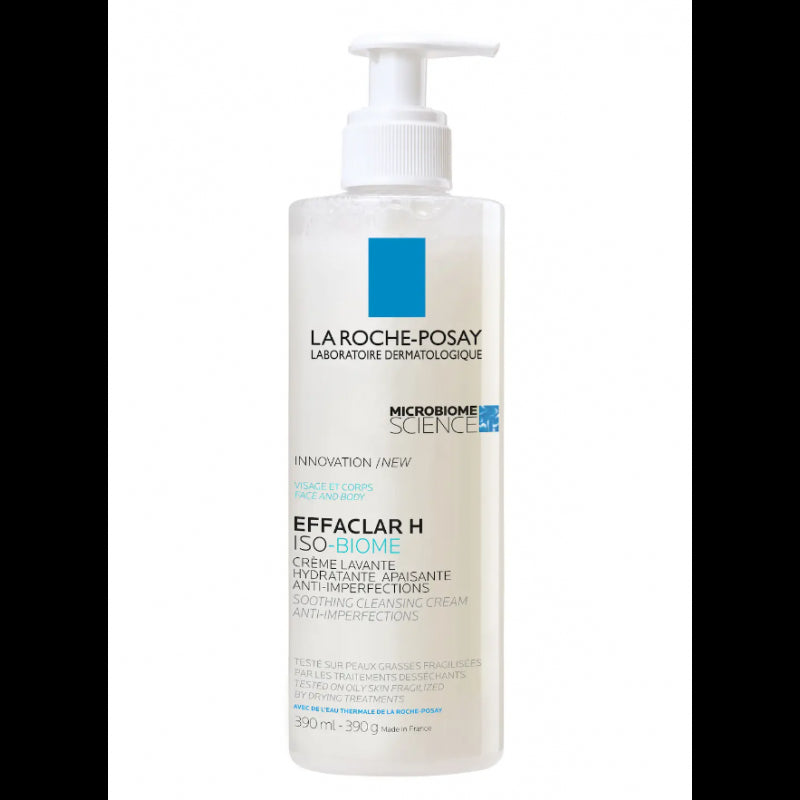 La Roche-Posay Effaclar H ISO-BIOME crème lavante | 390 ml prix Maroc
