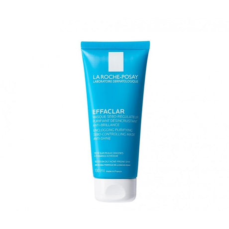 La Roche-Posay Effaclar Masque Sébo-Régulateur Peau Grasse Acnéique | 100ml prix Maroc