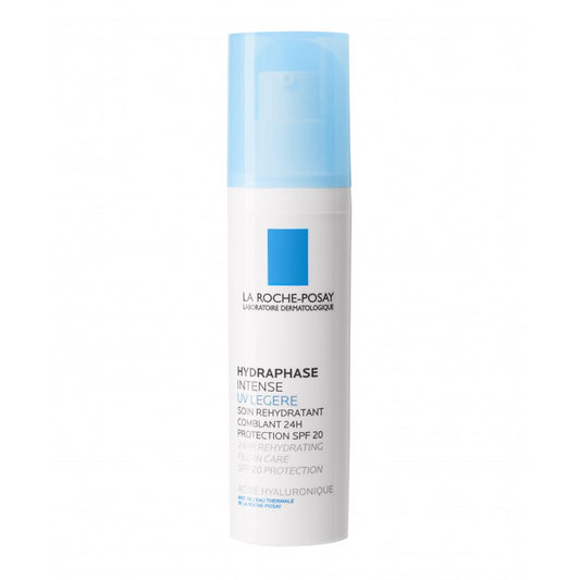 La Roche-Posay Hydraphase UV Intense Légère Crème Hydratante SPF20 Peau Normale à Mixte | 50ml - prix Maroc