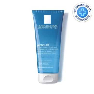 LA ROCHE POSAY EFFACLAR GEL MOUSSANT PURIFIANT PEAUX GRASSE ET SENSIBLES 200 ML Parapharmacie prix Maroc