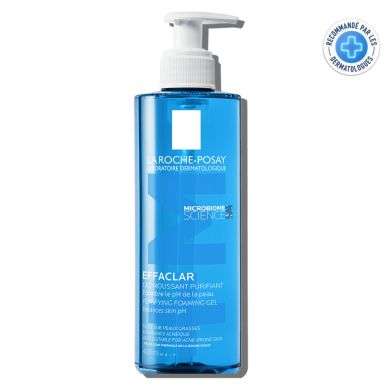 LA ROCHE POSAY EFFACLAR GEL MOUSSANT PURIFIANT PEAUX SENSIBLES GRASSES 400 ML Parapharmacie prix Maroc