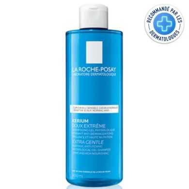 LA ROCHE POSAY KERIUM DOUX EXTREME SHAMPOOING GEL PHYSIOLOGIQUE 400 ML Parapharmacie prix Maroc