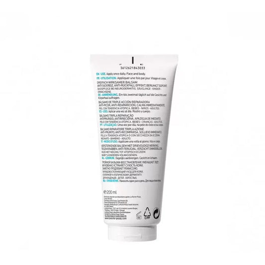 LA ROCHE POSAY LIPIKAR BAUME AP+ M RELIPIDANT CORPS 200 ML