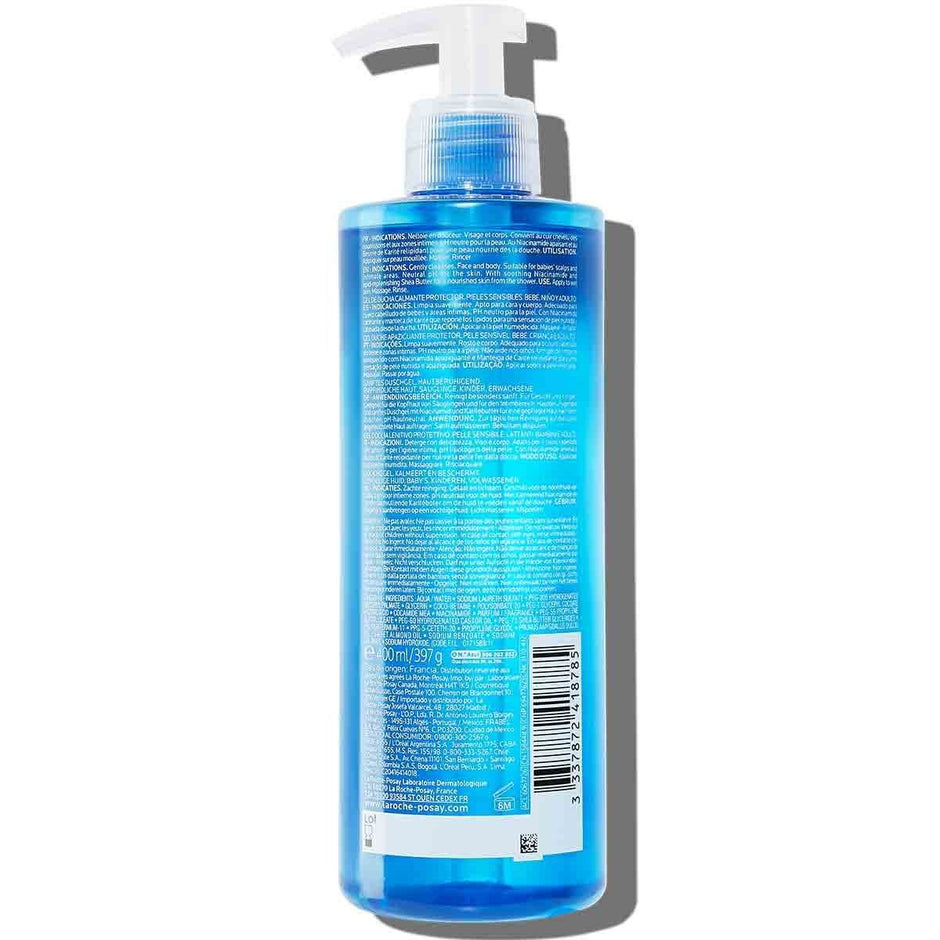 Dos La Roche-Posay Lipikar Gel Lavant Peau Sèche 400ml Maroc