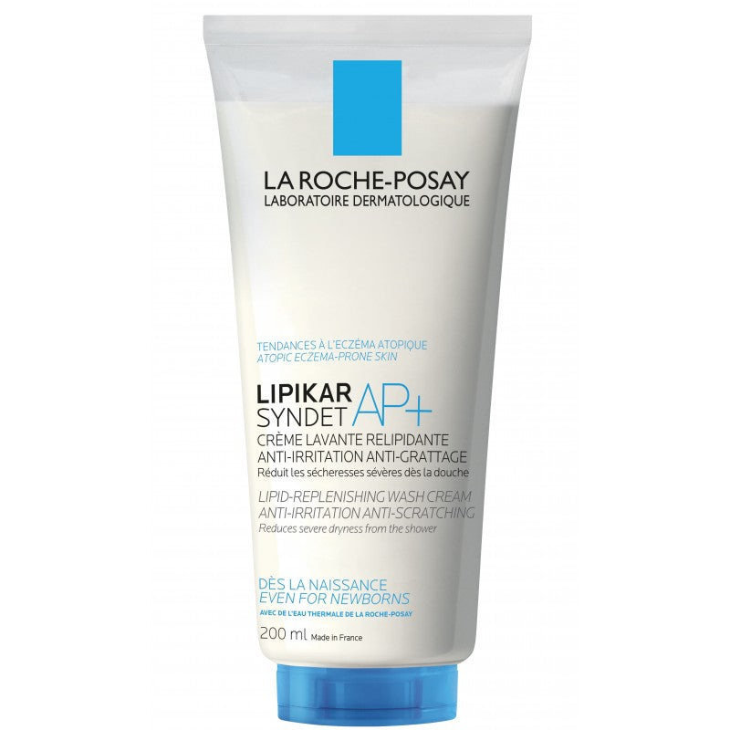La Roche-Posay Lipikar Syndet AP+ Crème Lavante Peau Sèche et Eczéma
