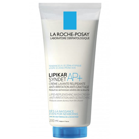 La Roche-Posay Lipikar Syndet AP+ Crème Lavante Peau Sèche et Eczéma Atopique| 200ml prix Maroc