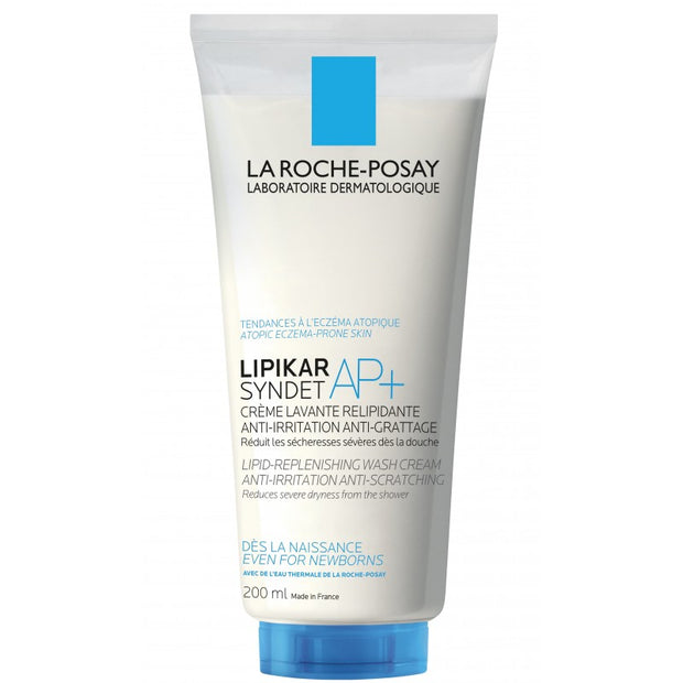 La Roche-Posay Lipikar Syndet AP+ Crème Lavante Peau Sèche et Eczéma
