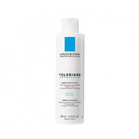 La Roche-Posay Toleriane Dermo-Nettoyant Fluide Démaquillant Peau Intolérante | 200ml prix Maroc