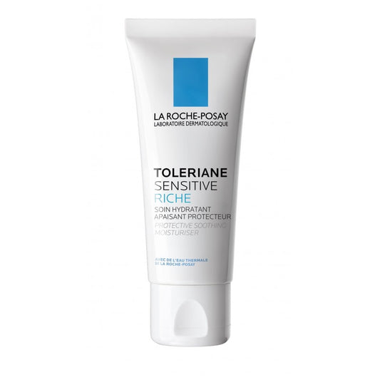 La Roche-Posay Toleriane Sensitive Riche Crème Hydratante Peau Sèche à Très Sèche |40ml - prix Maroc