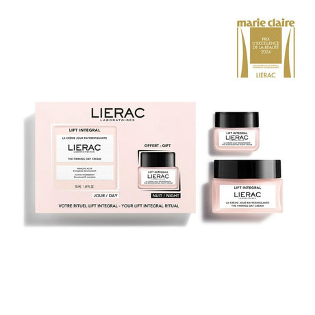 LIERAC COFFRET LIFT INTEGRAL la crème Jour + Mini crème Nuit 20 ml OFFERTE prix Maroc