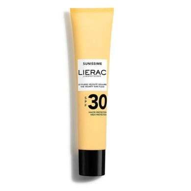 LIERAC SUNISSIME LE FLUIDE VELOUTE SOLAIRE SPF 30 VISAGE 40 ML prix Maroc