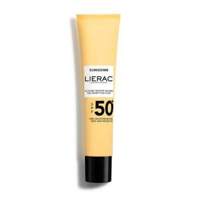 LIERAC SUNISSIME LE FLUIDE VELOUTE SOLAIRE SPF 50 VISAGE 40 ML prix Maroc