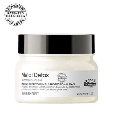 L'OREAL PROFESSIONNEL METAL DETOX MASQUE PROFESSIONNELLE 250 ML prix Maroc
