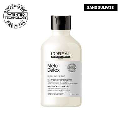 L'OREAL PROFESSIONNEL METAL DETOX SHAMPOOING PROFESSIONNEL SANS SULFATE 300 ML Parapharmacie prix Maroc