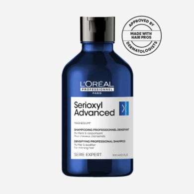 L'OREAL PROFESSIONNEL SERIOXYL ADVANCED SHAMPOOING DENSIFIANT 300 ML Parapharmacie prix Maroc