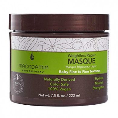 MACADAMIA MASQUE HYDRATANT LEGER WEIGHTLESS REPAIR 222 ML prix Maroc