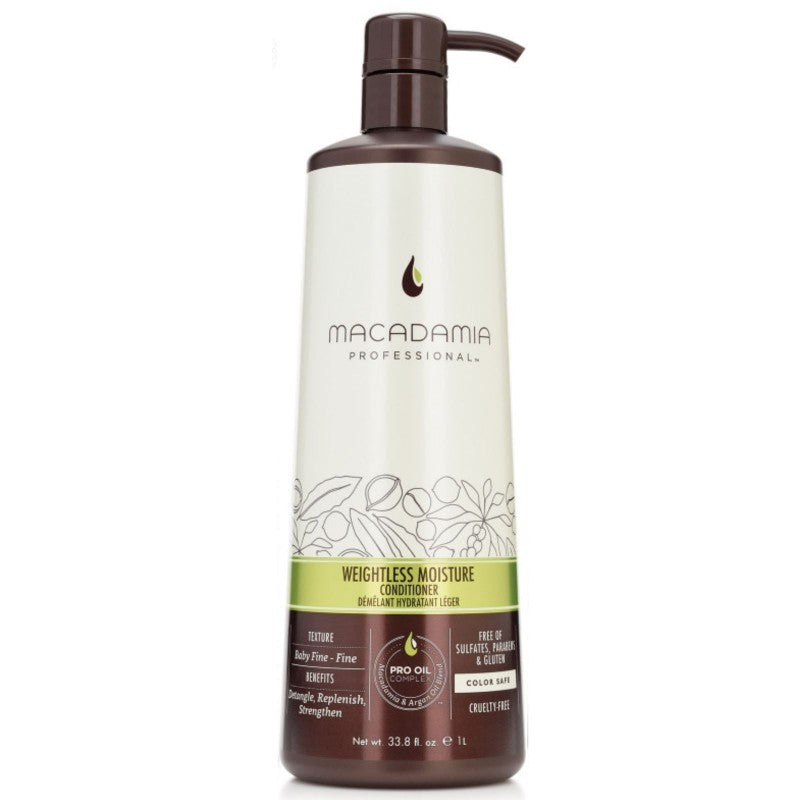 MACADAMIA WEIGHTLESS après shampooing hydratant 1 L prix Maroc