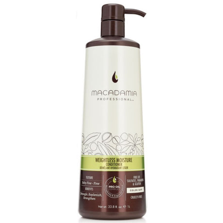 MACADAMIA WEIGHTLESS après shampooing hydratant 1 L prix Maroc