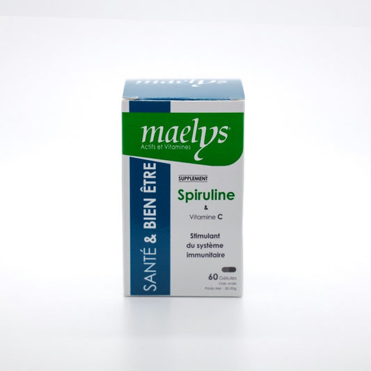 MAELYS spiruline | 60 gélules - prix Maroc