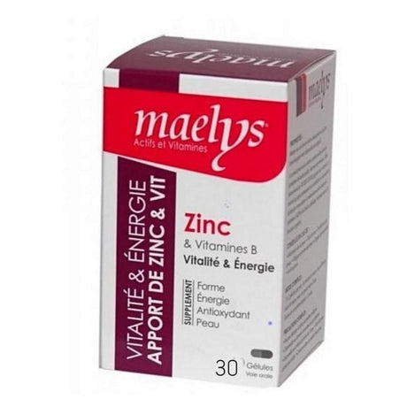 MAELYS Zinc boite 30 gélules prix Maroc