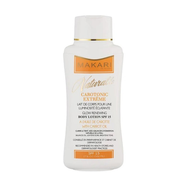 MAKARI carotonic extrême lait corps spf15 | 500ml prix Maroc