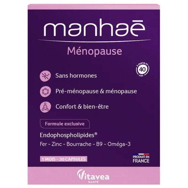 MANHAE MENOPAUSE 25.5G B30 CAPSULES prix Maroc