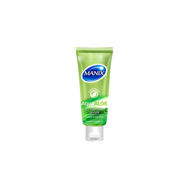 Manix Aquaaloe Gel Lubrifiant Sensitif 80 ml