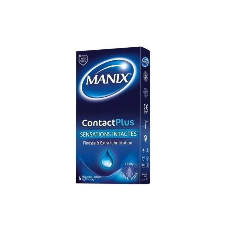 MANIX CONTACT Sensations Intactes Boite 6 prix Maroc