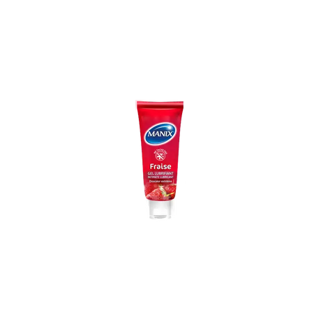 MANIX gel lubrifiant intime Fraise | 80 ml prix Maroc