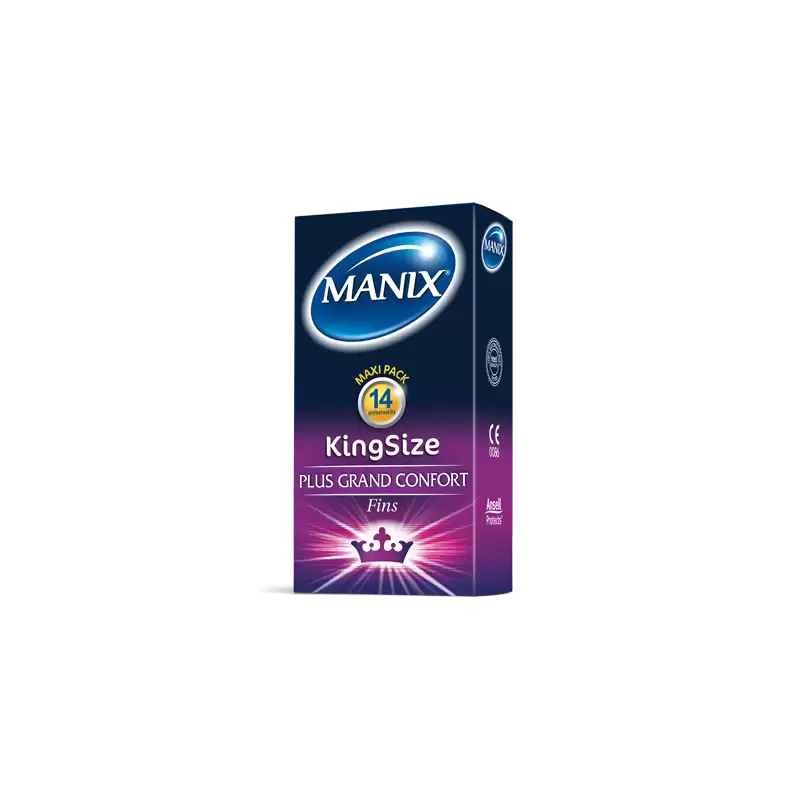 Manix King Size Boite 12 Soin