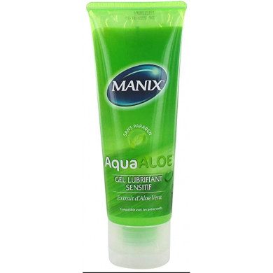 MANIX AQUA ALOE GEL LUBRIFIANT SENSITIF 80ML Parapharmacie prix Maroc