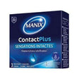 MANIX CONTACT PLUS SENSATION INTACTE 3 PRESERVATIFS prix Maroc