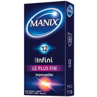 MANIX INFINI LE PLUS FIN BOITE DE 12 Parapharmacie prix Maroc