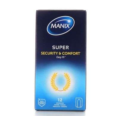 MANIX SUPER SECURITY & COMFORT EASYFIT 12 prix Maroc