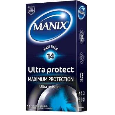 MANIX ULTRA PROTECT MAXIMUM PROTECTION PACK DE 14 Parapharmacie prix Maroc