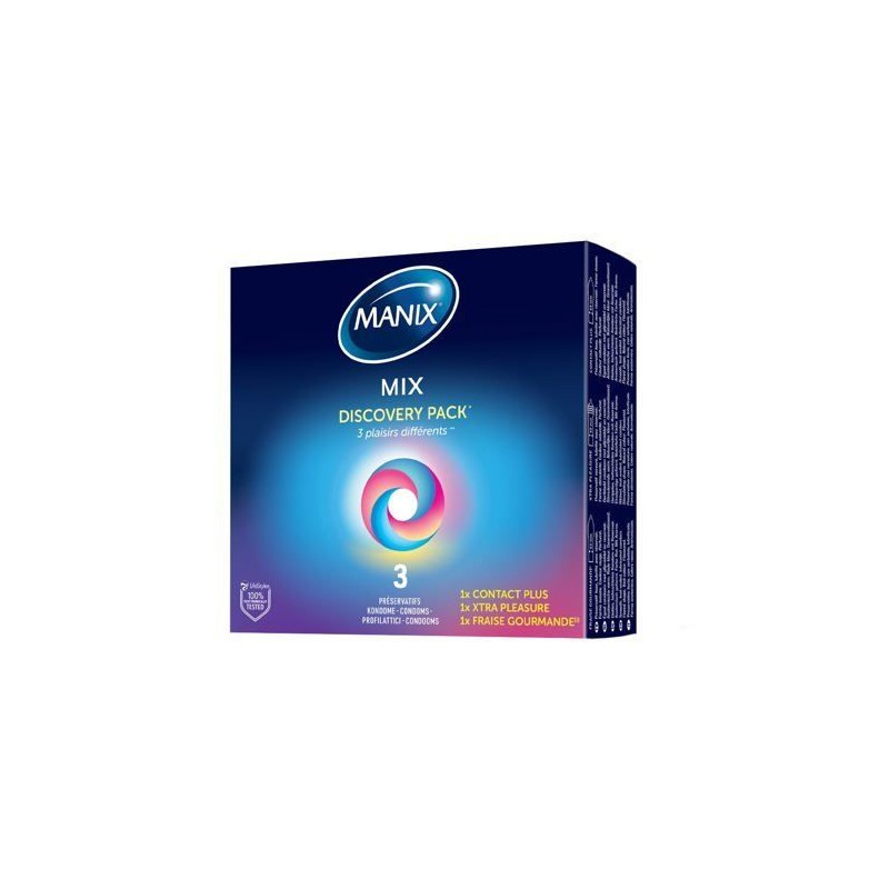 MANIX MIX B3 PRESERVATIFS prix Maroc