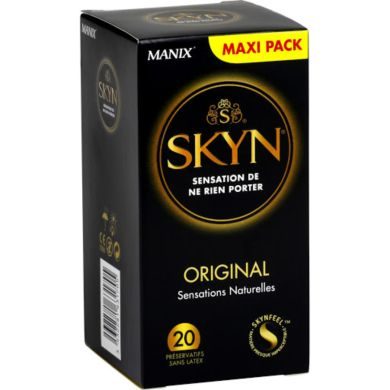 MANIX SKYN ORIGINAL SENSATIONS NATURELLES 20 PRESERVATIFS Parapharmacie prix Maroc