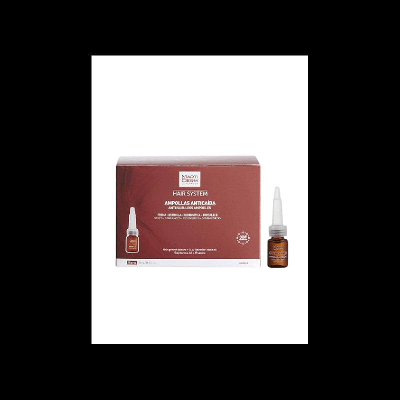 MARTIDERM Hair System Ampoules antichute| 28 ampoule
